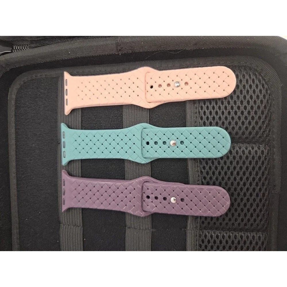Epic Watch Bands Storage Travel Case Hard Shell for Apple Watch Bands + 7 Bands!